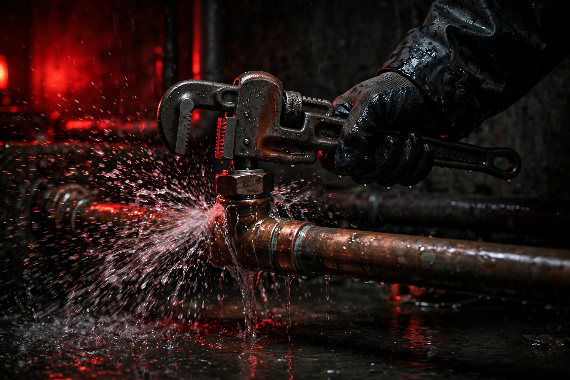 Burst pipe repair